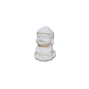 Mini Buddha Weiß